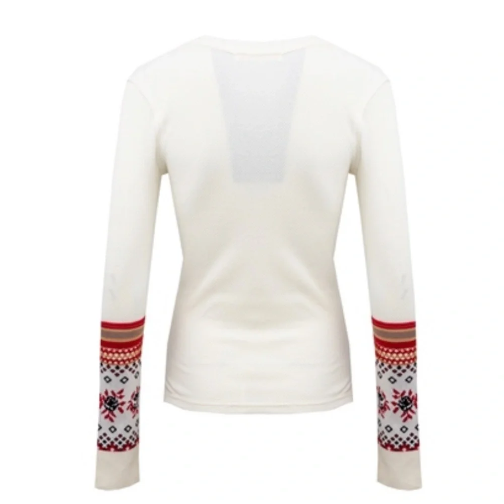 NWT. $78R. Free People Minaj Layering Cuff Top. Cream Combo